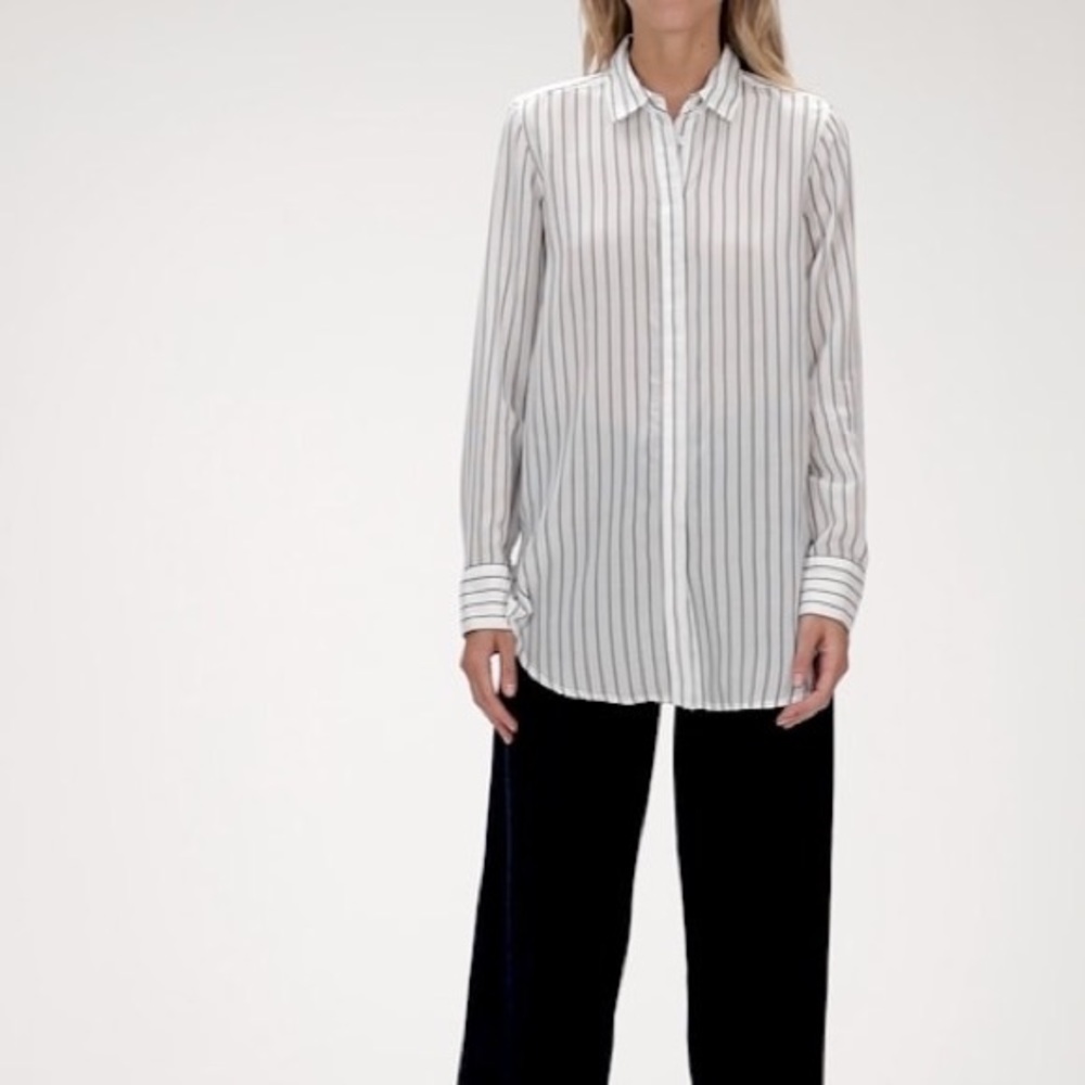 Banana Republic Parker Tunic-Fit Shirt
